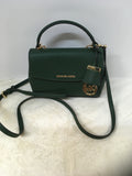 Michael Kors Women's Hunter Green Cross Body- Purse