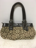 Coach Women's Tan Shoulder Bag-Purse