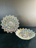 Carnival Glass Serving Set