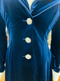 Frank Lyman Women's Royal Blue Size 10 Jacket Top