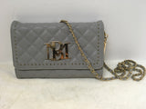 Badgley Mischka Women's Gray Cross Body- Purse