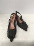 Bibi Lou Women's Black Size 6 Slingbacks