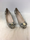 Cole Haan Women's Snake Size 7 Wedge-Shoes