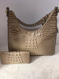 Brahmin Women's Tan Shoulder Bag-Purse