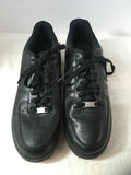 Nike Air Force 1 Men's Size 10 Black Sneakers - Mens