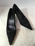 St John Women's Black Size 8 Slingbacks