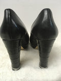 The Jet Set 6 Michael Kors Women's Black Size 9.5 Pumps