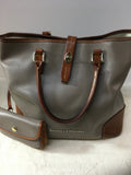 Dooney & Bourke Women's Taupe Shoulder Bag-Purse
