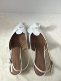 Maeve Women's White Size 9.5 Slingbacks