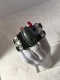 Leather Rock Bracelet