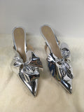 Sam Edelman Women's Silver Size 12 Slide-On-Woman's