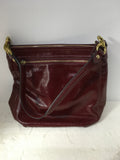 Coach Women's Dark Red Shoulder Bag-Purse