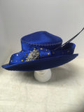Lily & Taylor Women's Royal Blue Hat- Womens