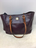 Dooney & Bourke Women's Dark Purple Shoulder Bag-Purse