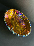 Carnival Glass Fruit Bowl