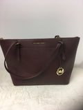 Michael Kors Women's Wine Shoulder Bag-Purse