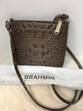 Brahmin Women's Brown Cross Body- Purse