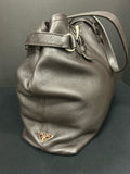 Prada Women's Dark Brown Shoulder Bag-Purse