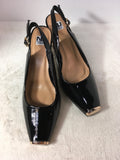Ninety Union Women's Black Size 9 Slingbacks