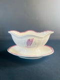 Pornic France Faience Gravy Boat
