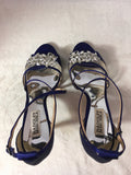 Badgley Mischka Women's Royal Blue Size 8 Pumps