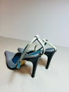 Irma Bassi Women's Light Blue Size 6 Pumps