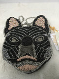 From India To You Women's Black Evening Bag- Purse