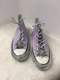 Nan-Ku Couture Women's Lavender Size 11 Sneakers