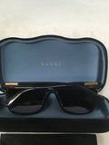 Gucci Women's Black Sunglasses-Womens