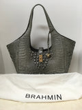 Brahmin Women's Steel Tote Bag- Luggage