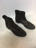 Sesto Meucci Women's Dark Brown Size 8 Ankle Boot