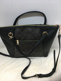 Coach Women's Black Shoulder Bag-Purse