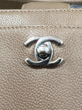 Chanel Women's Taupe Tote-Purse