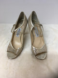 Jimmy Choo Women's Gold Size 8.5 Pumps