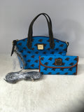 Dooney & Bourke Women's Blue Cross Body- Purse