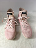 No Bull Women's Light Pink Size 9 Sneakers