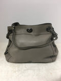 Coach Women's Gray Shoulder Bag-Purse