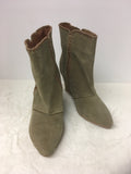 Charles David Women's Tan Size 8 Ankle Boot