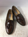 Belvedere Men's Size 10.5 Brown Loafers - Mens