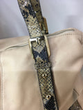 B Makowsky Women's Nude Shoulder Bag-Purse