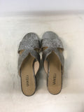 Vaneli Women's Gun Metal Size 7 Sandals