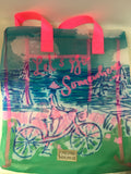 Lilly Pulitzer Women's Multi-Color Tote Bag- Luggage