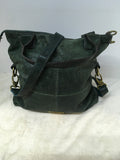 Fossil Women's Dark Green Shoulder Bag-Purse