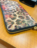 Brahmin Women's Leopard Wallet-Womens