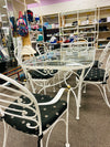 Woodard Outdoor Dining Table Set
