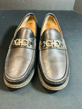 Salvatore Ferragamo Men's Size 11 Black Loafers - Mens