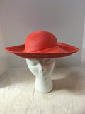 Jody G For Sylvia Women's Orange Hat- Womens
