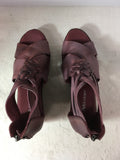 Antelope Women's Burgundy Size 8 Wedge-Shoes