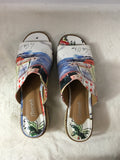 J Renee Women's White Size 9.5 Slide-On-Woman's