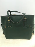 Michael Kors Women's Hunter Green Shoulder Bag-Purse
